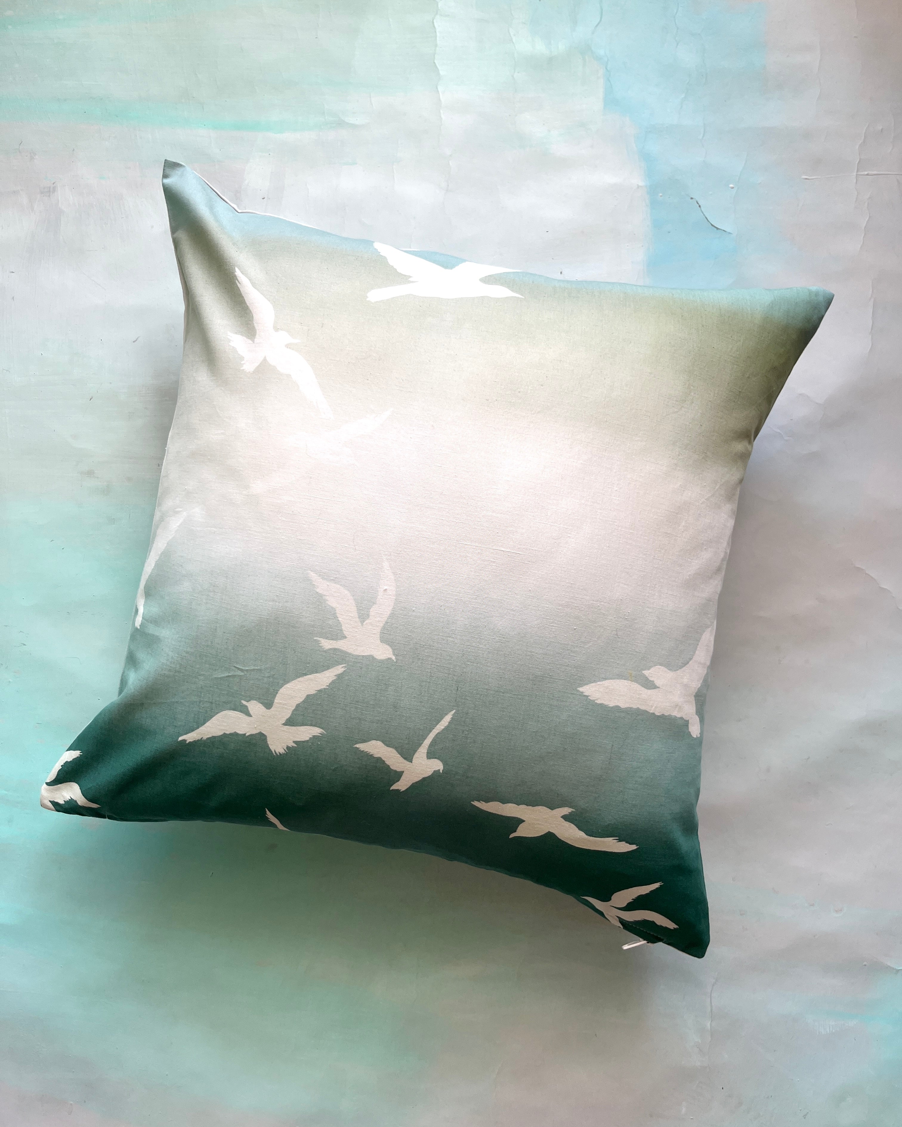 Cushion Vintage Seagulls SINGLE