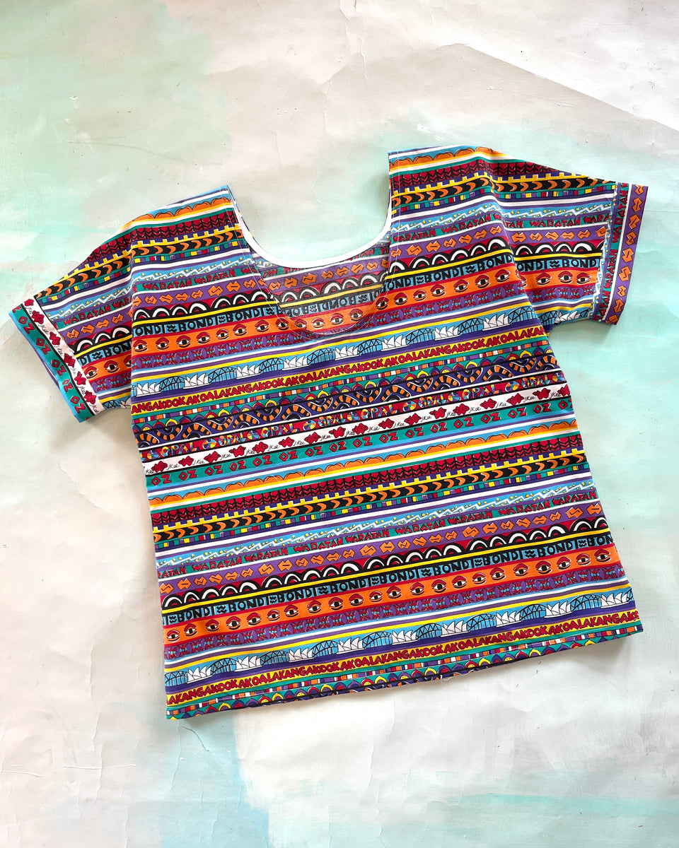 Swap Top Vintage Jenny Kee Uni Oz M – Rubyraisin