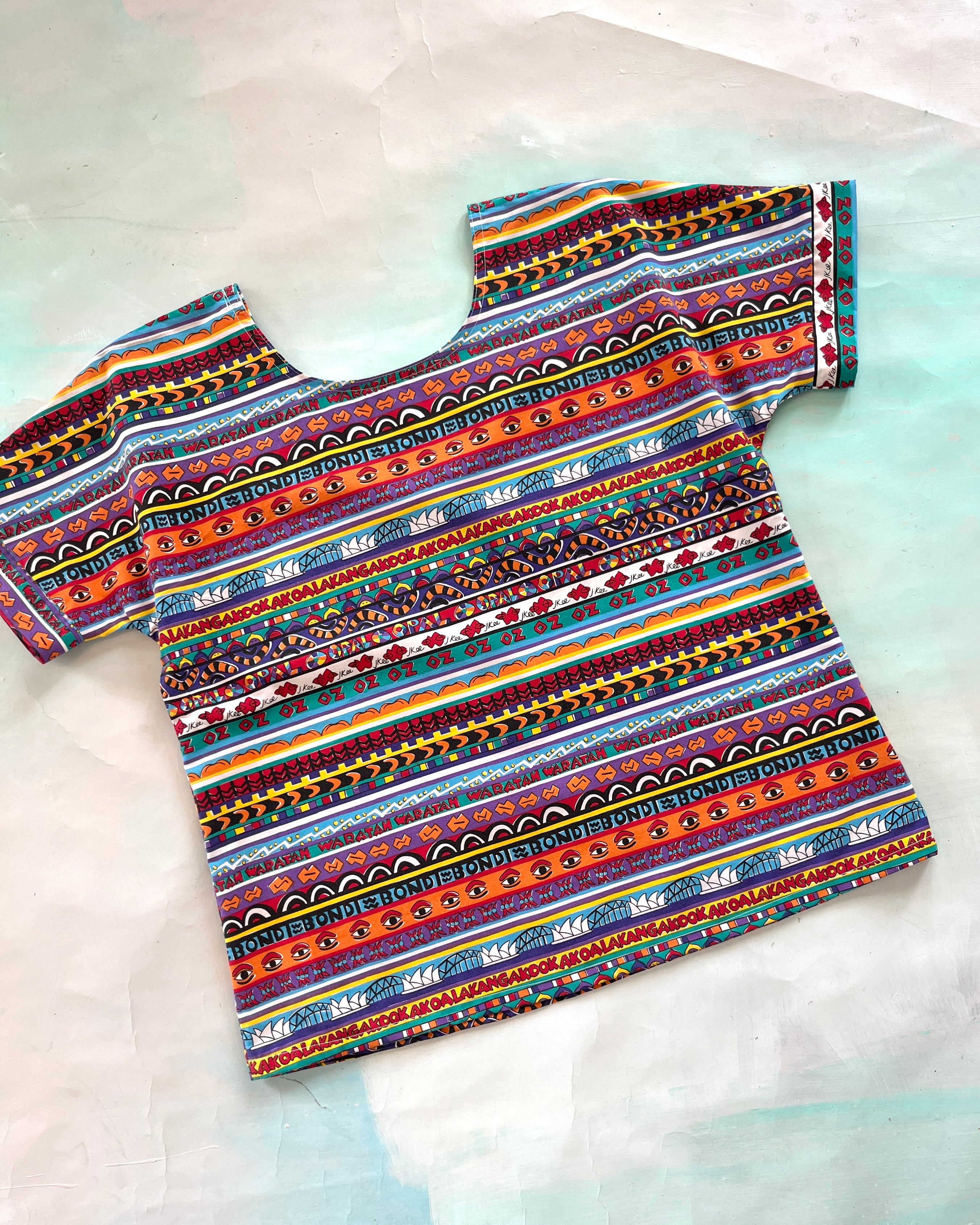 Swap Top Vintage Jenny Kee Uni Oz ALL SIZES