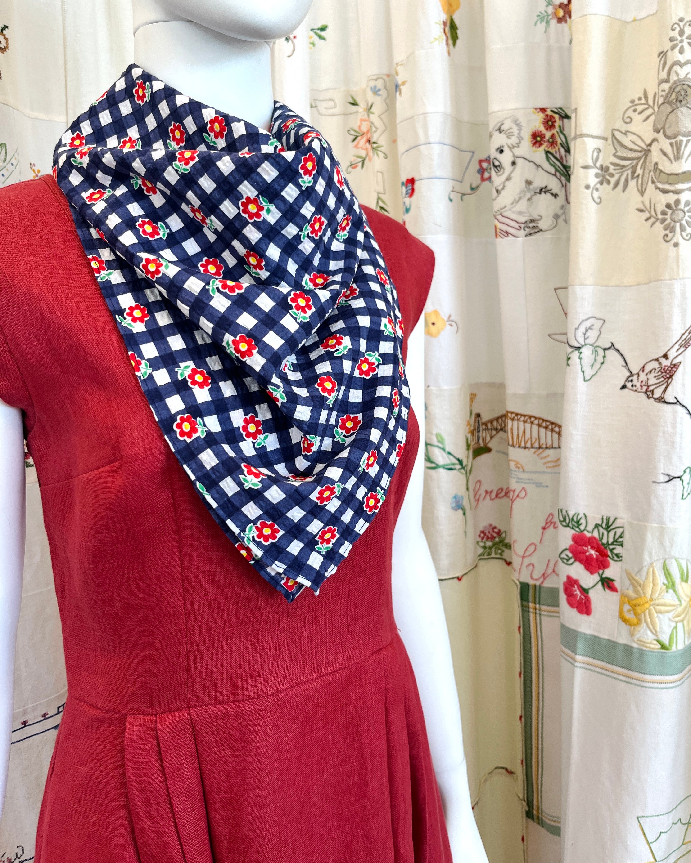 Summer Scarf Vintage Jewel – Rubyraisin