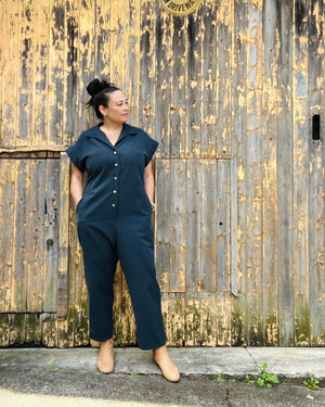 Cass Boiler Suit Eucalyptus Green