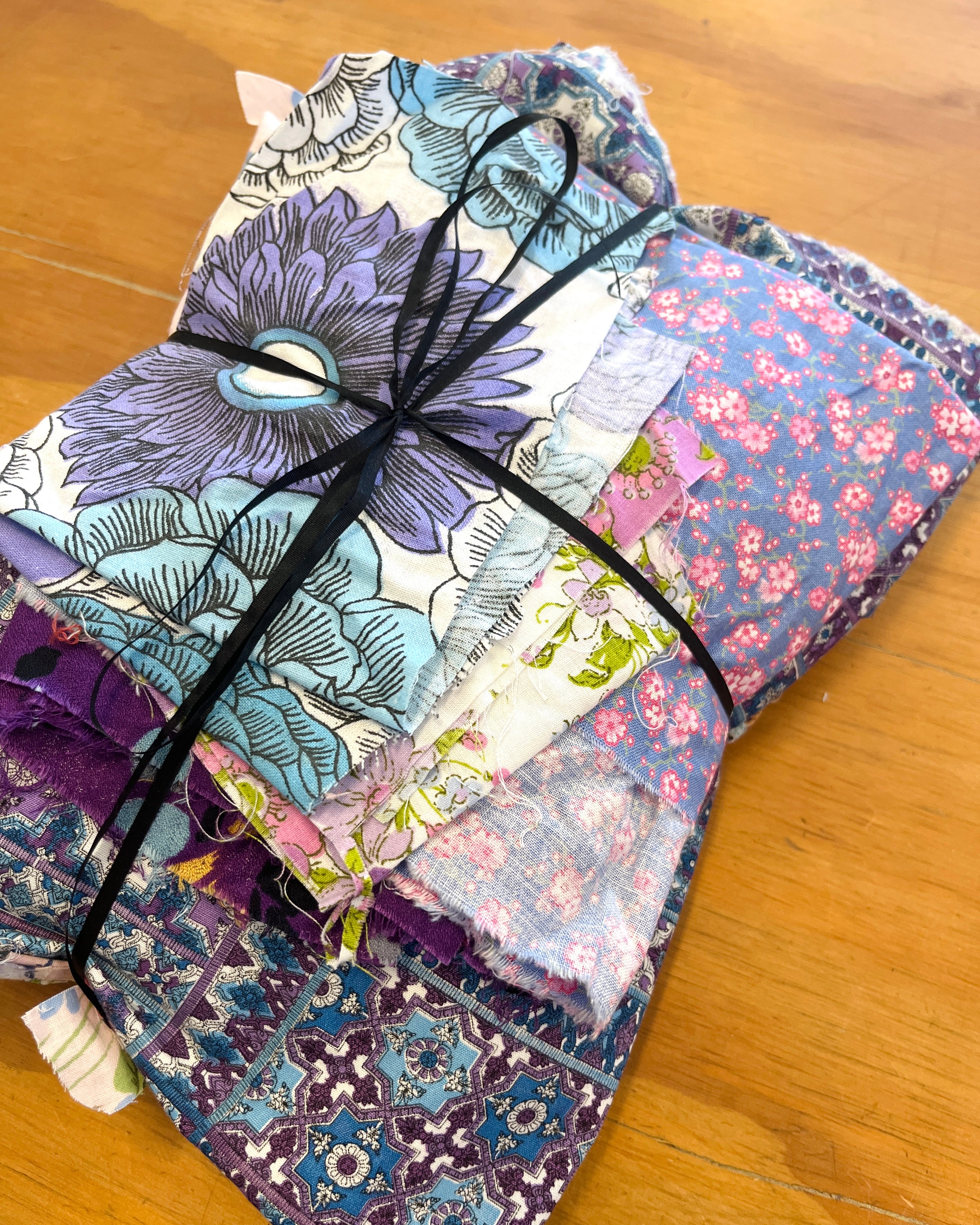 Fabric Scrap Packs PURPLE