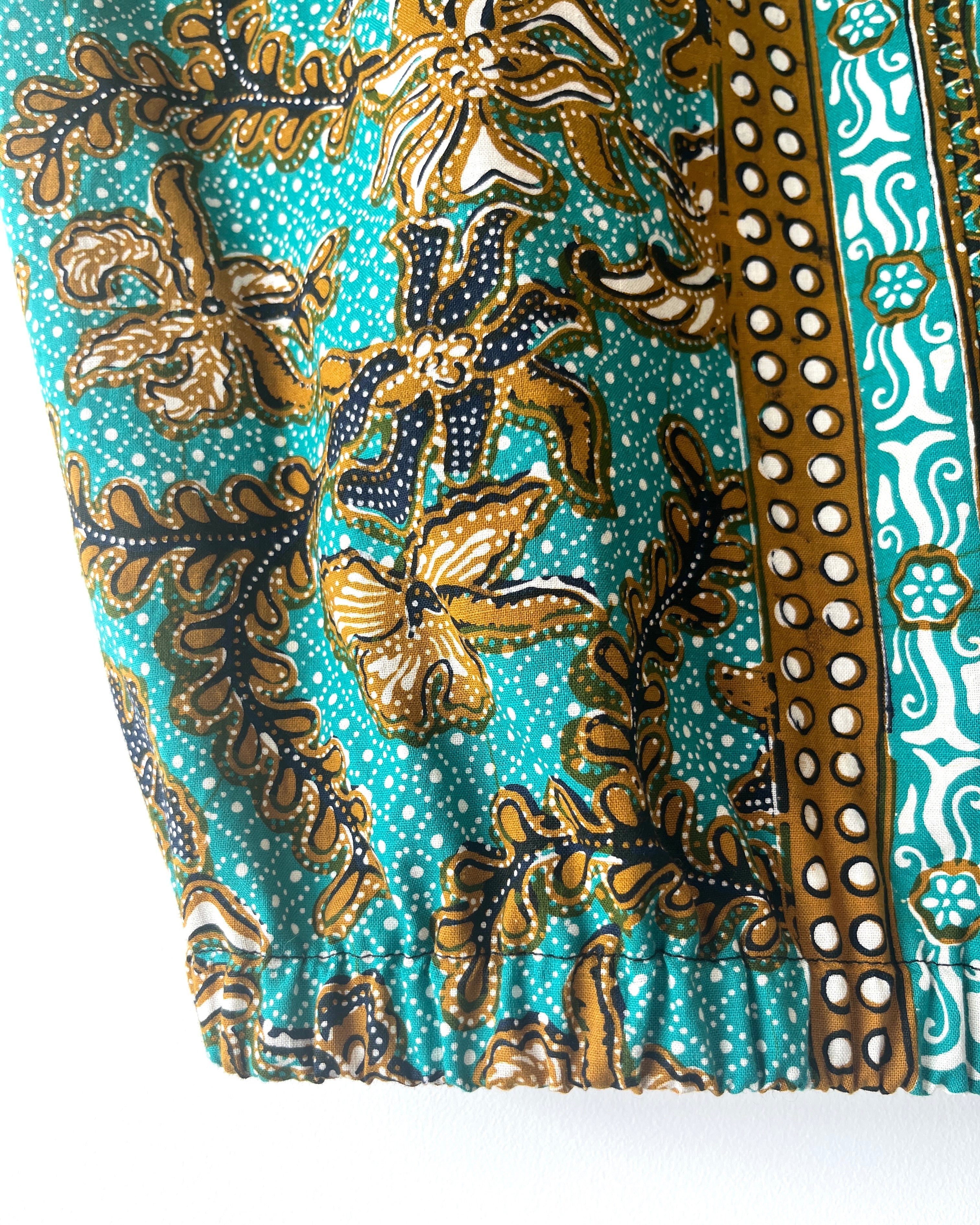 Kite Top Vintage Batik Deep Aqua 8