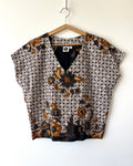 Kite Top Vintage Batik Sugar Palm Floral 10