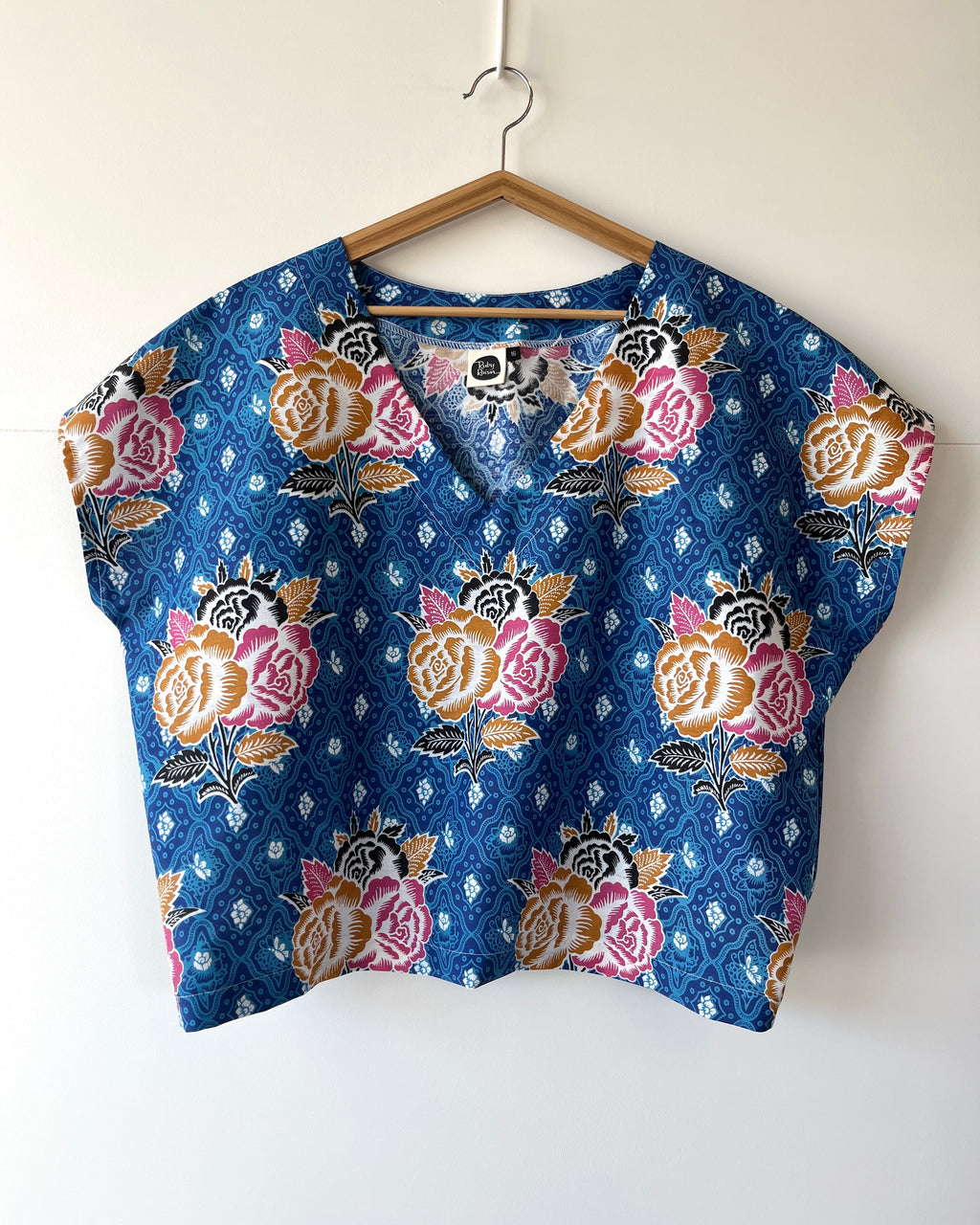 Kite Top Vintage Batik Diamond Rose 16