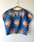 Kite Top Vintage Batik Diamond Rose 16
