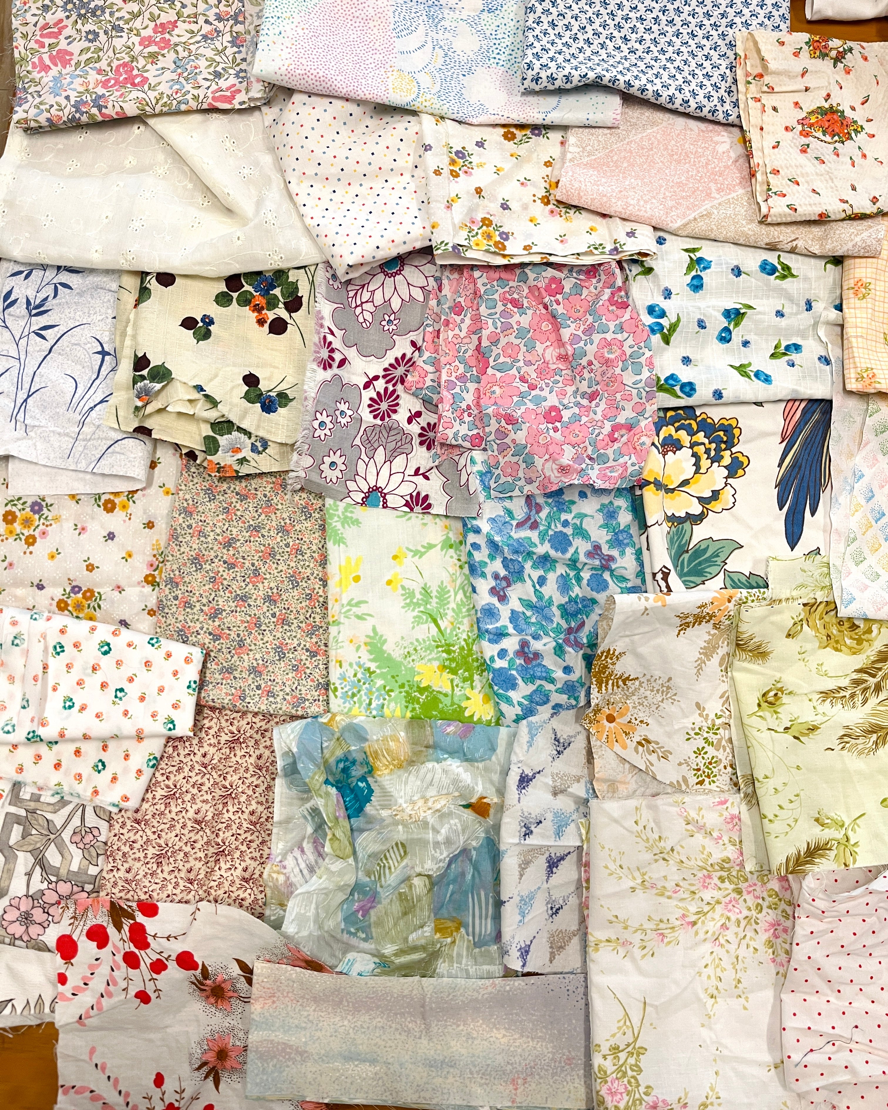 Fabric Scrap Packs DAINTY/SOFT/SMALL SCALE