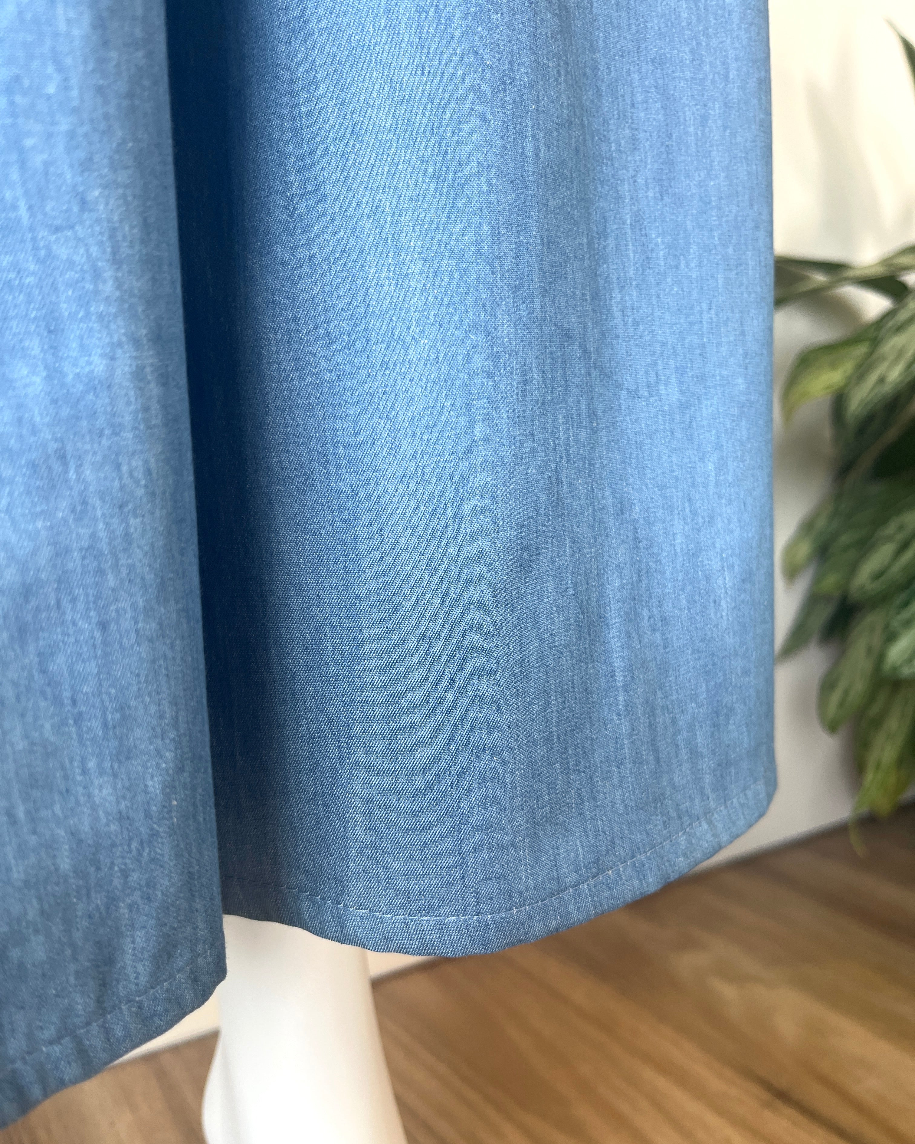 Connie Maxi Skirt Chambray
