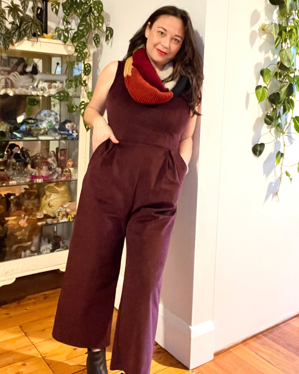 Stevie Jumpsuit Shiraz Corduroy