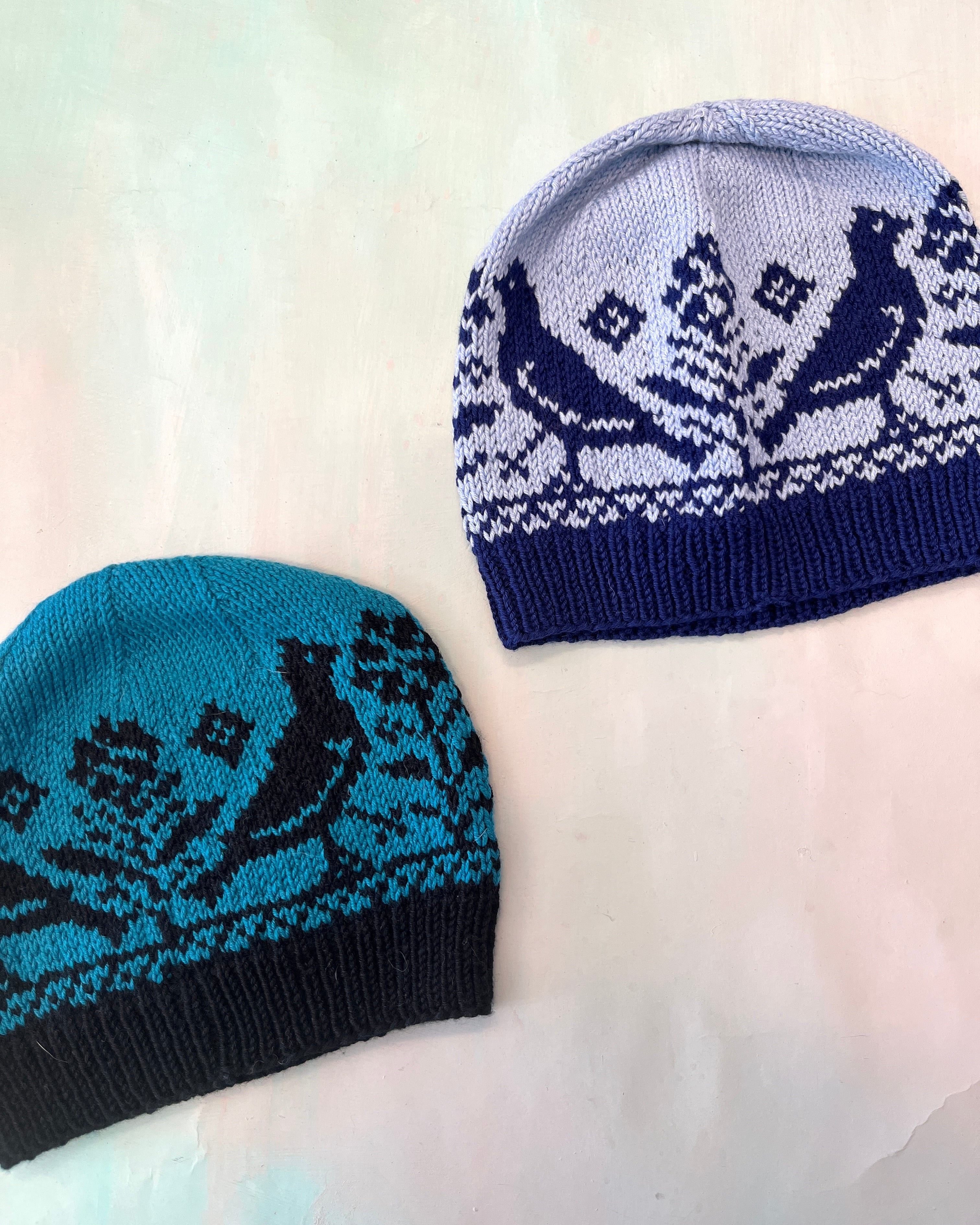 Hand Knitted Beanies Animals