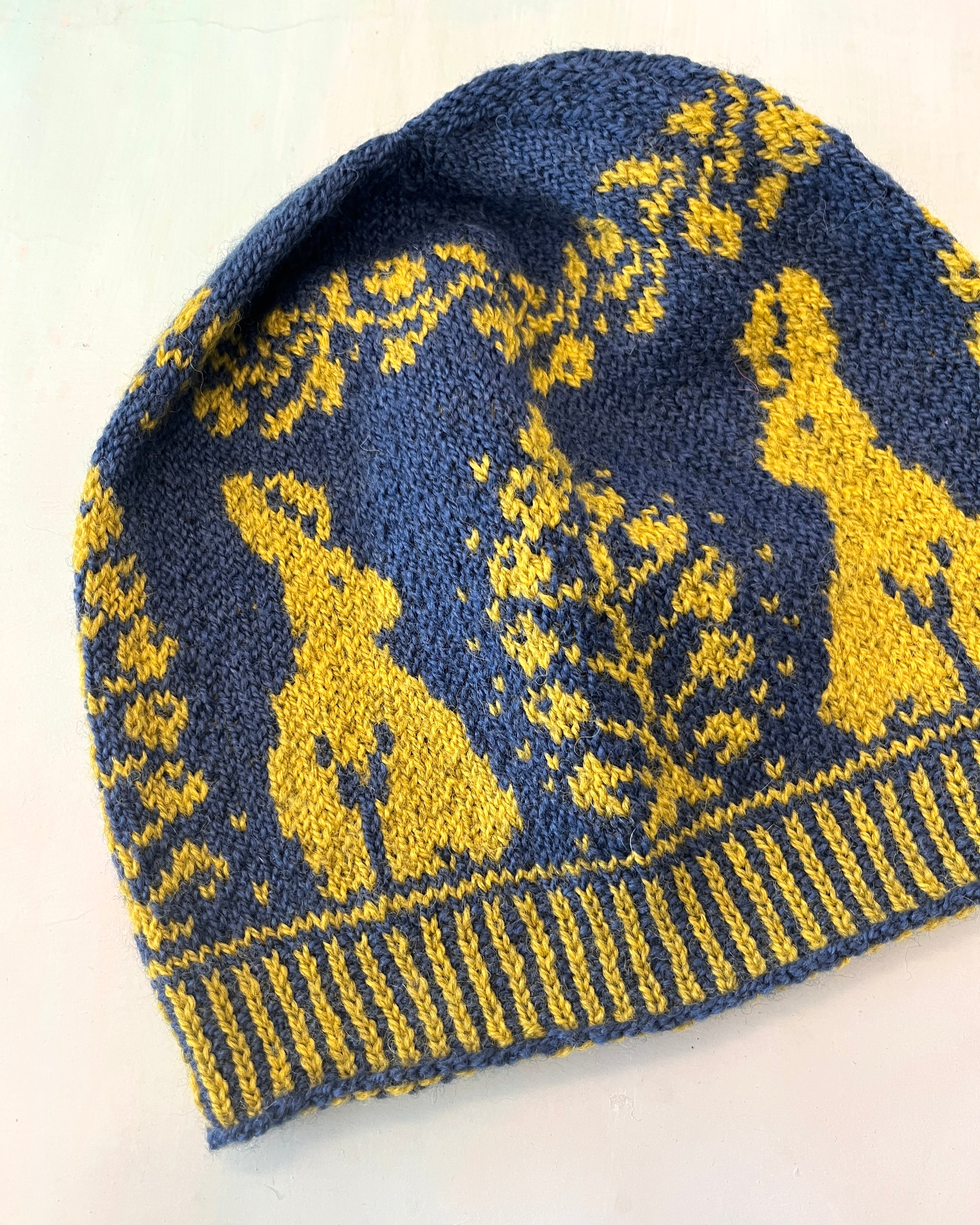 Hand Knitted Beanies Animals