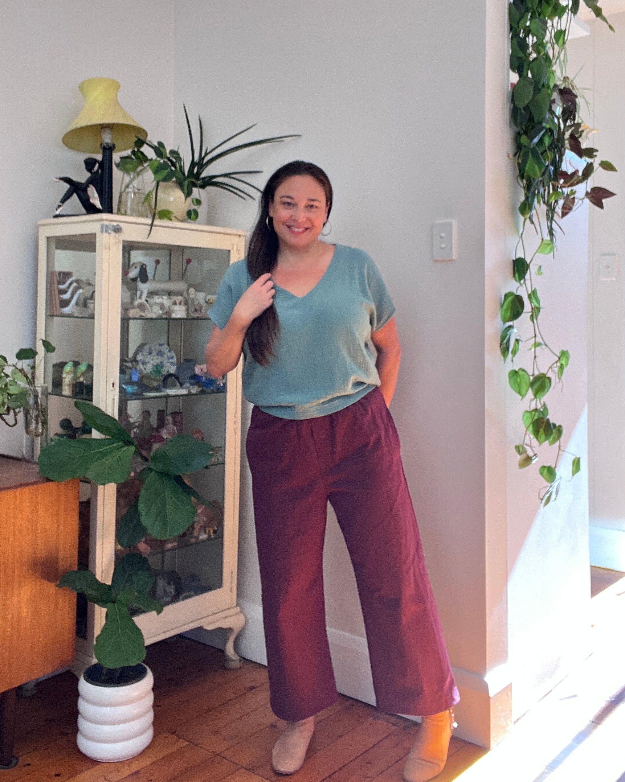 Kimmy Pants Shiraz – Rubyraisin