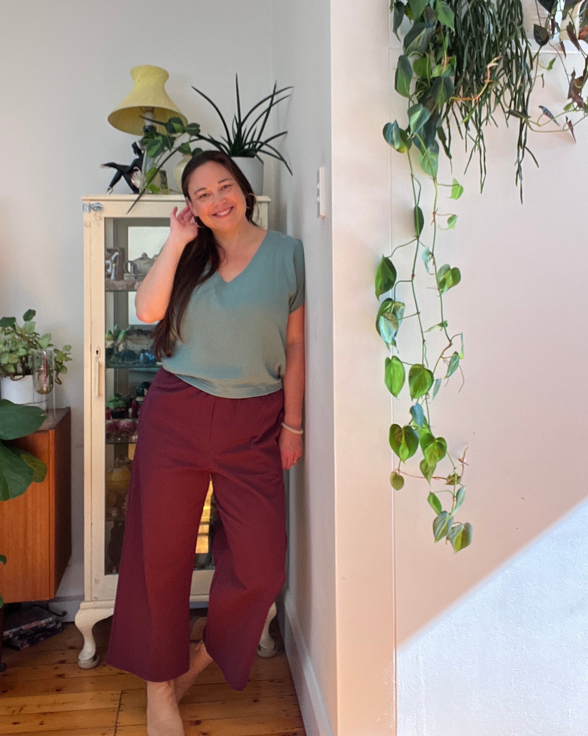 Kimmy Pants Steel Blue Corduroy LOW STOCK – Rubyraisin