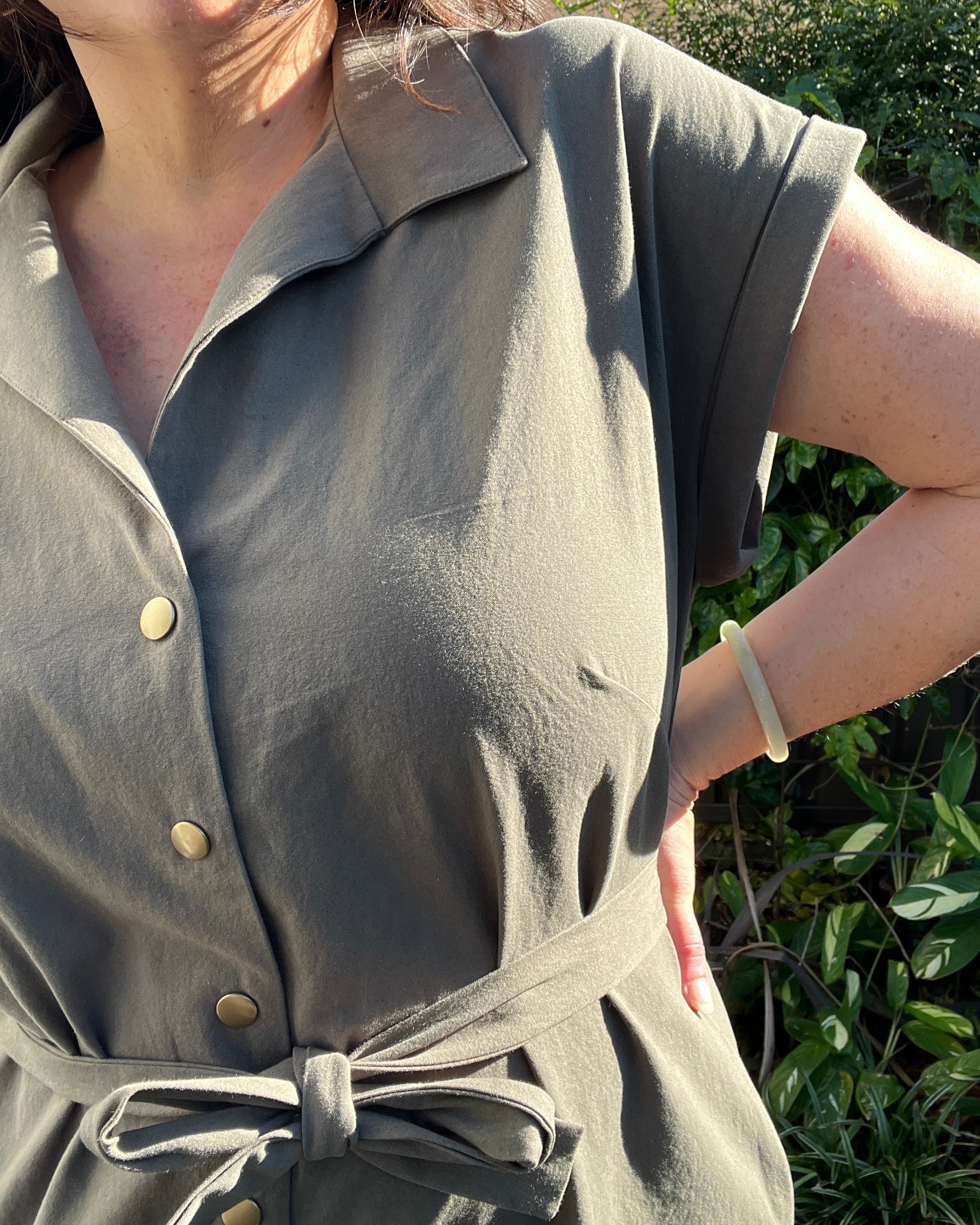 Cass Boiler Suit Eucalyptus Green