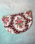 Crescent Purse Vintage Posie