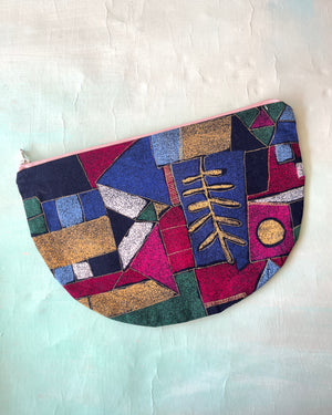 Crescent Purse Vintage Night Walk