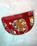 Crescent Purse Vintage Ikebana