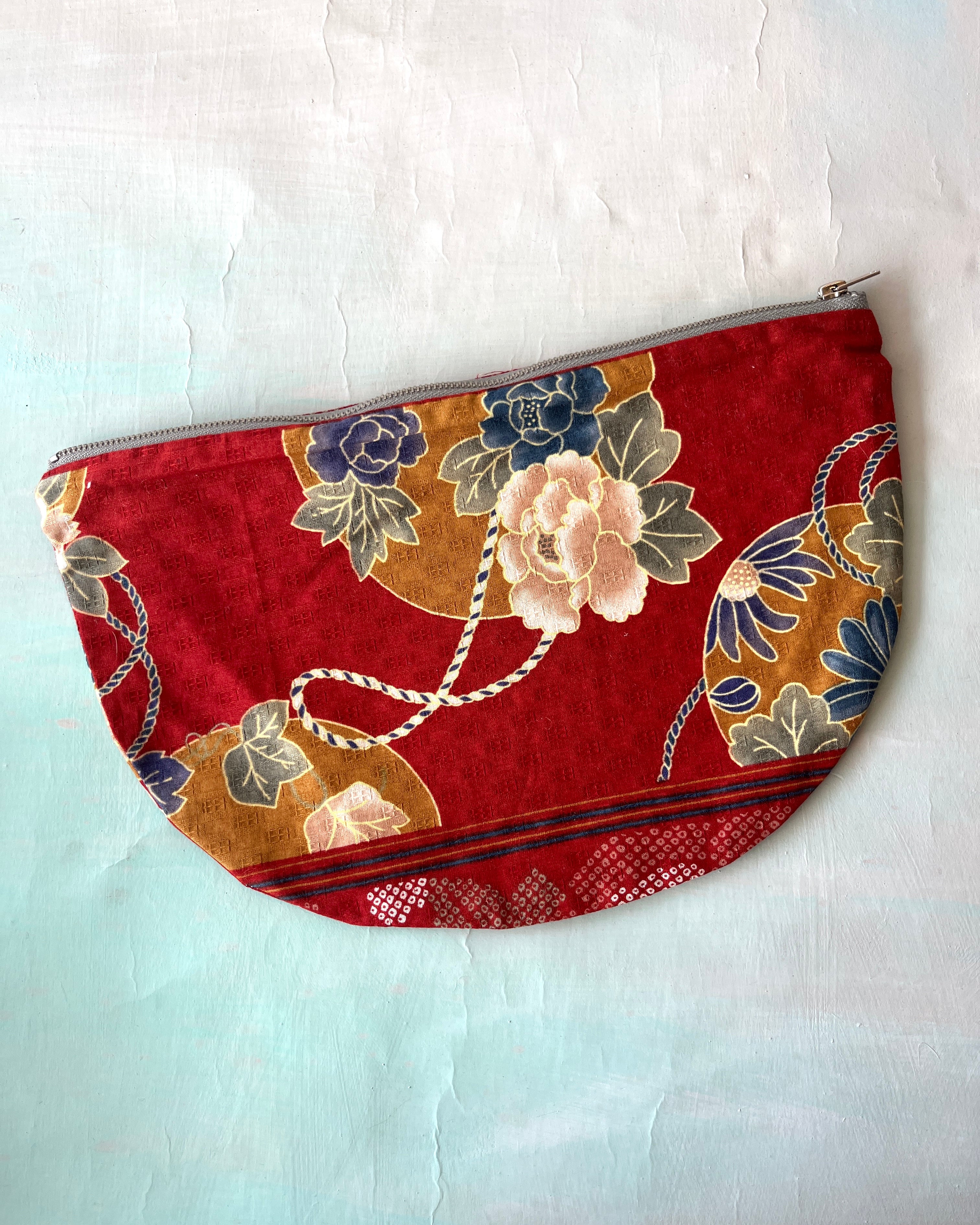 Crescent Purse Vintage Ikebana
