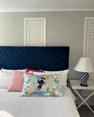 Patchwork Pillowcase Toucan