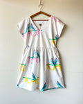 Lucy Dress Vintage Budgies 16