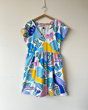 Lucy Dress Vintage Ken Done Small Birds 14