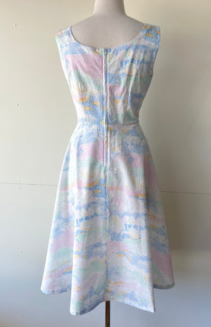 Calypso Dress Vintage Confetti Hills 8